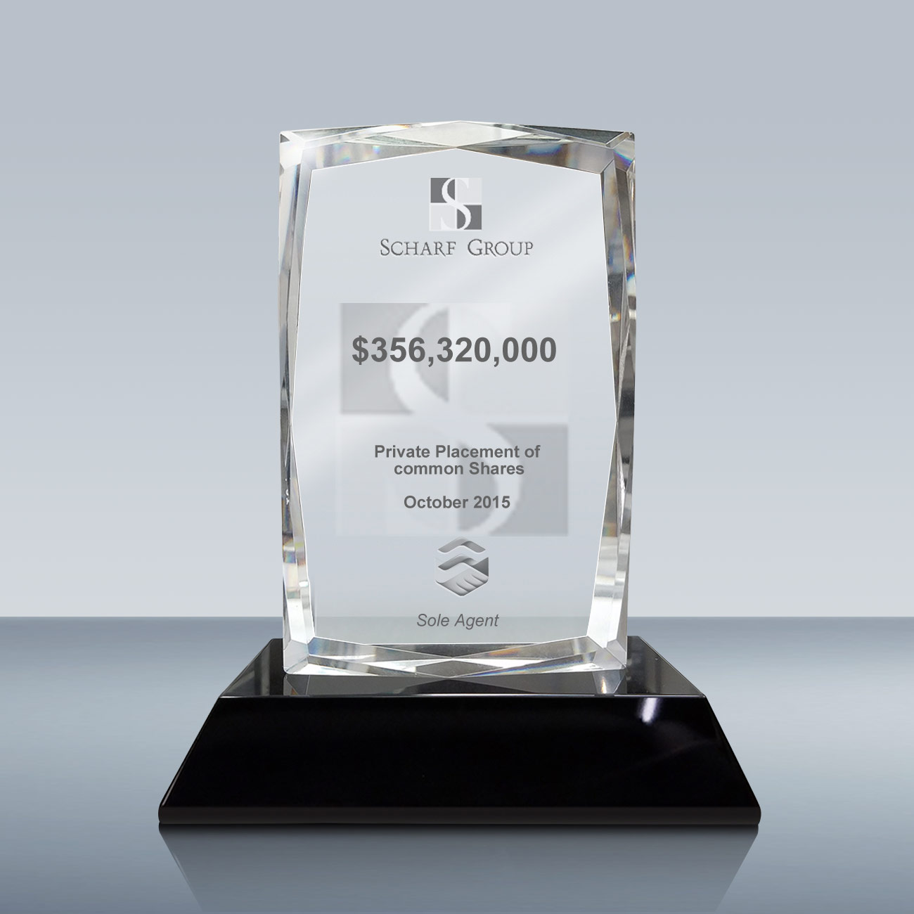 Corporate Event Gift – 3D Celebration Crystal Plaque (025) – Goodcount ...