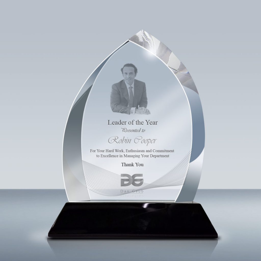 Leadership Crystal Award – Goodcount 3D Crystal Etching Gift & Award