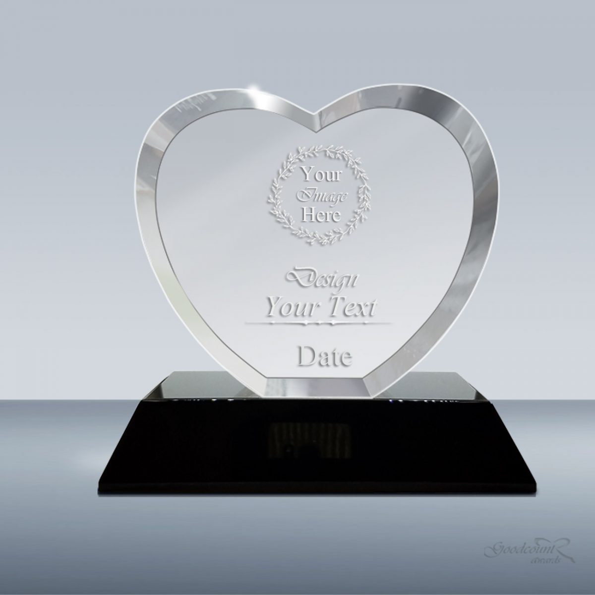 Design Your Own Award – Goodcount 3D Crystal Etching Gift & Award